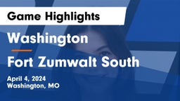 Washington  vs Fort Zumwalt South  Game Highlights - April 4, 2024