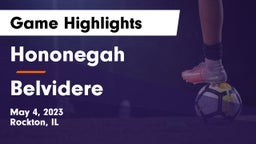 Hononegah  vs Belvidere  Game Highlights - May 4, 2023