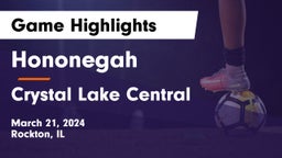 Hononegah  vs Crystal Lake Central  Game Highlights - March 21, 2024
