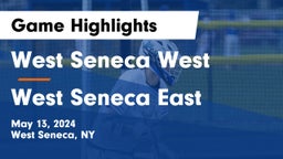 West Seneca West  vs West Seneca East  Game Highlights - May 13, 2024