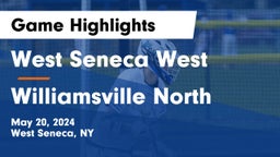West Seneca West  vs Williamsville North  Game Highlights - May 20, 2024