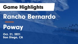 Rancho Bernardo  vs Poway  Game Highlights - Oct. 21, 2021