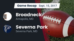 Recap: Broadneck  vs. Severna Park  2017