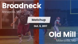 Matchup: Broadneck vs. Old Mill  2017