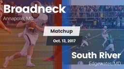 Matchup: Broadneck vs. South River  2017
