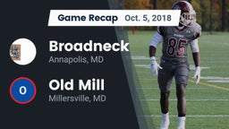 Recap: Broadneck  vs. Old Mill  2018