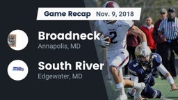 Recap: Broadneck  vs. South River  2018