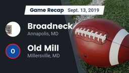 Recap: Broadneck  vs. Old Mill  2019
