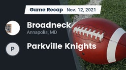 Recap: Broadneck  vs. Parkville Knights 2021