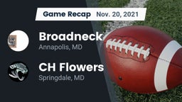 Recap: Broadneck  vs. CH Flowers  2021