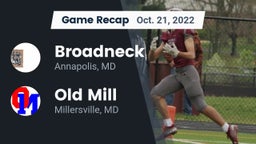 Recap: Broadneck  vs. Old Mill  2022