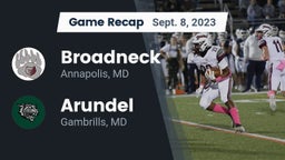 Recap: Broadneck  vs. Arundel  2023