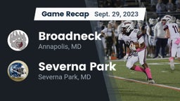 Recap: Broadneck  vs. Severna Park  2023