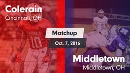 Matchup: Colerain vs. Middletown  2016