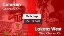 Matchup: Colerain vs. Lakota West  2016