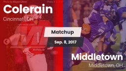 Matchup: Colerain vs. Middletown  2017