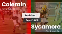 Matchup: Colerain vs. Sycamore  2018