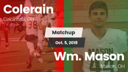 Matchup: Colerain vs. Wm. Mason  2018