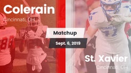 Matchup: Colerain vs. St. Xavier  2019