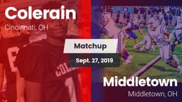 Matchup: Colerain vs. Middletown  2019