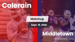 Matchup: Colerain vs. Middletown  2020