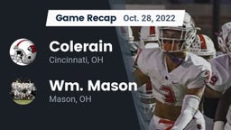 Recap: Colerain  vs. Wm. Mason  2022