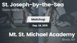 Matchup: St. vs. Mt. St. Michael Academy  2016