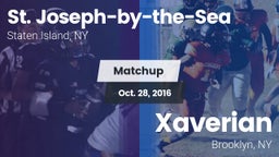 Matchup: St. vs. Xaverian  2016