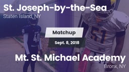 Matchup: St. vs. Mt. St. Michael Academy  2018