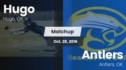 Matchup: Hugo  vs. Antlers  2016