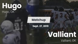 Matchup: Hugo  vs. Valliant  2019