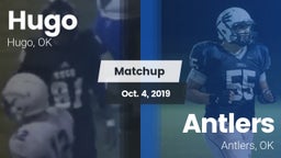 Matchup: Hugo  vs. Antlers  2019
