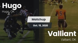 Matchup: Hugo  vs. Valliant  2020
