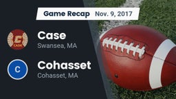 Recap: Case  vs. Cohasset  2017