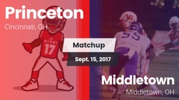 Matchup: Princeton vs. Middletown  2017