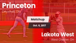 Matchup: Princeton vs. Lakota West  2017