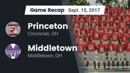 Recap: Princeton  vs. Middletown  2017