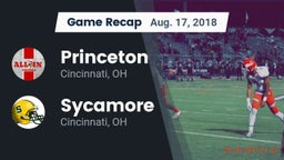 Recap: Princeton  vs. Sycamore  2018