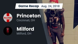 Recap: Princeton  vs. Milford  2018