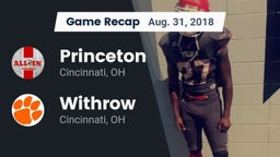 Recap: Princeton  vs. Withrow  2018