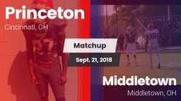 Matchup: Princeton vs. Middletown  2018