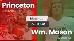 Matchup: Princeton vs. Wm. Mason  2018