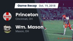 Recap: Princeton  vs. Wm. Mason  2018