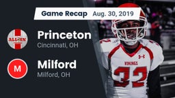 Recap: Princeton  vs. Milford  2019