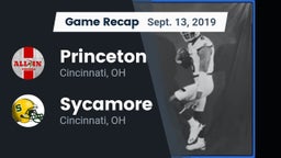 Recap: Princeton  vs. Sycamore  2019