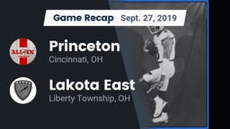 Recap: Princeton  vs. Lakota East  2019