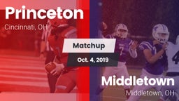 Matchup: Princeton vs. Middletown  2019