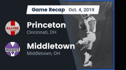 Recap: Princeton  vs. Middletown  2019