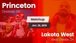 Matchup: Princeton vs. Lakota West  2019