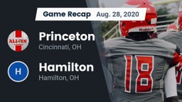 Recap: Princeton  vs. Hamilton  2020